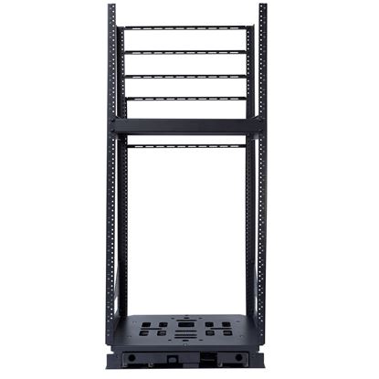 Picture of DYNAMIX 19' 24U Rotary Rack. Rotation Angles of  45 & 90 Allow