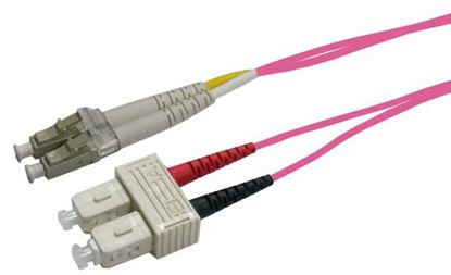 Picture of DYNAMIX 20M 50u LC/SC OM4 Fibre Lead (Duplex, Multimode)