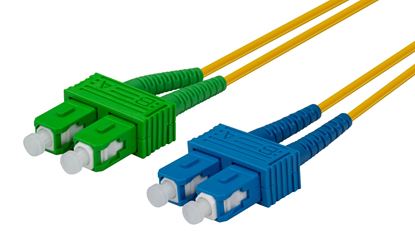 Picture of DYNAMIX 5M SCAPC/SC SIngle mode G657A1 Duplex Fibre Lead LSZH