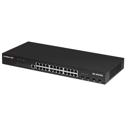 Picture of EDIMAX 28 Port Gigabit Web Smart Rack-mount Switch.