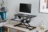 Picture of BRATECK Electric Scissor Lift Desktop Sit-Stand Workstation