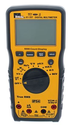 Picture of IDEAL INDUSTRIES Bar Graph 1000V AC/DC Multimeter. CAT IV 600V