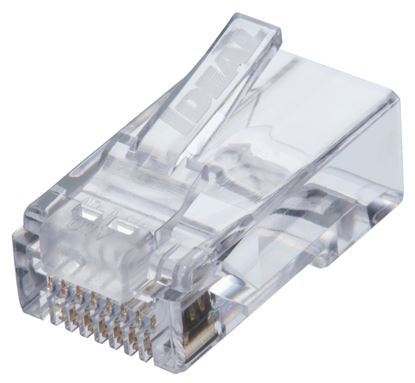 Picture of IDEAL INDUSTRIES CAT6 UTP RJ45 Push Through Plug. Pack of 50.