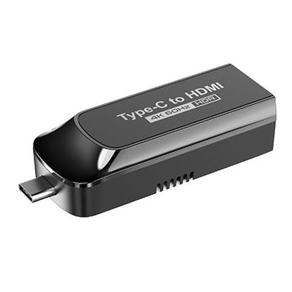 Picture of LENKENG USB-C to HDMI Adapter. Supports Resolution up to 4K@60Hz.