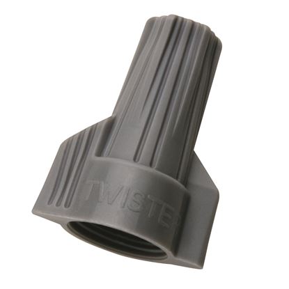 Picture of IDEAL INDUSTRIES 57A Grey Twister Wire Connector 75pc Jar.