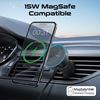 Picture of PROMATE 15W MagSafe Compatible Incar Phone Wireless Charger with