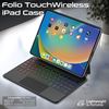 Picture of PROMATE Folio Touch Wireless iPad Keyboard Case with RGB Backlight &