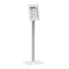 Picture of BRATECK Anti-Theft Enclosed Free Standing Tablet Display Kiosk White