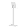 Picture of BRATECK Anti-Theft Enclosed Free Standing Tablet Display Kiosk White