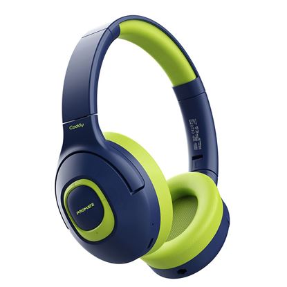 Picture of PROMATE Child-Safe Wireless Bluetooth Over-Ear Headphones.