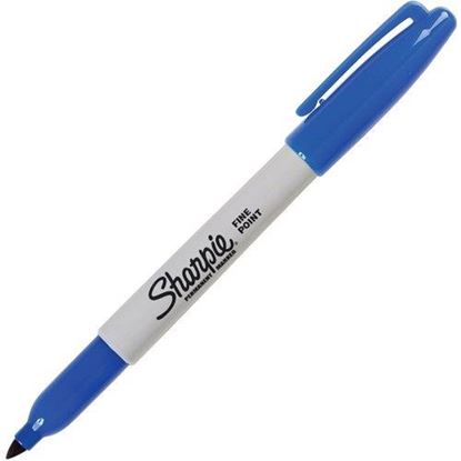 Picture of Sharpie S30063 Fine Blue (MOQ 12) Permanent Marker Pen