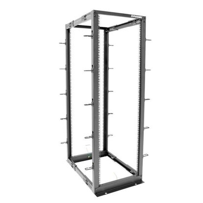 Picture of DYNAMIX 27U 4 Post Depth Adjustable Open Frame Rack.