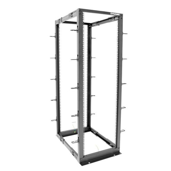 Picture of DYNAMIX 27U 4 Post Depth Adjustable Open Frame Rack.