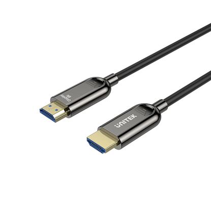 Picture of UNITEK 10M 8K HDMI Fiber Optic 2.1 Cable & Supports 48Gbps.