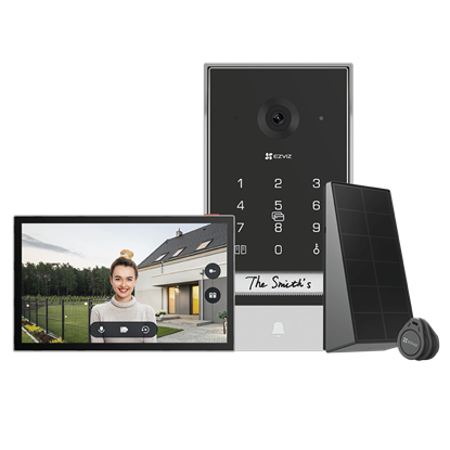 Picture of EZVIZ Smart Home 2K Video Doorphone with Solar-powered