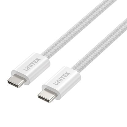 Picture of UNITEK 1M USB-C to USB-C Magnetic Cable. Supports 100W PD Fast