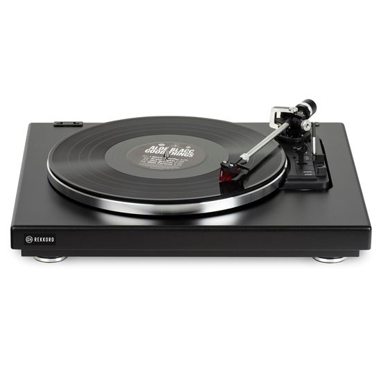 Picture of REKKORD Turntable Gloss Black color Ortofon 2M Red Cartridge