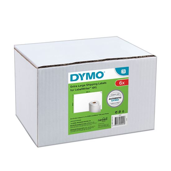 Picture of Dymo LabelWriter Extra Large Shipping Labels 104mm x 159mm