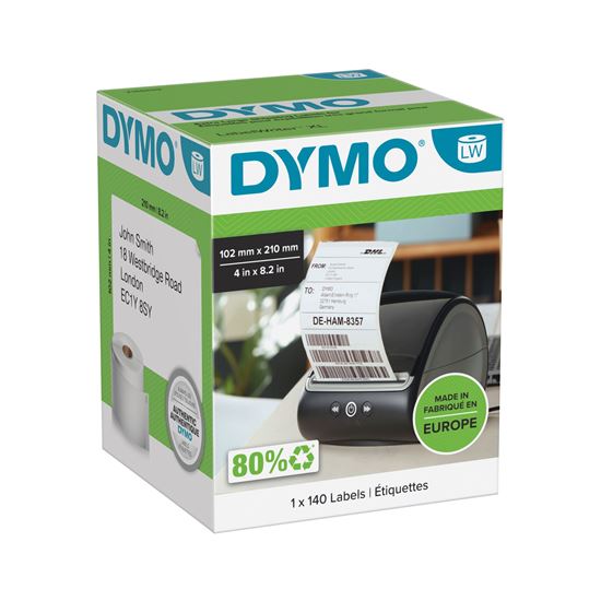 Picture of Dymo LabelWriter DHL Labels 102mm X 210mm (140ct)