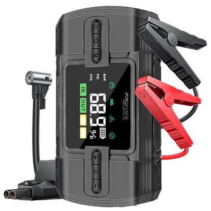 Picture of PROMATE 4in1 1200A/12V Heavy Duty Car Jump Starter & Air Compressor