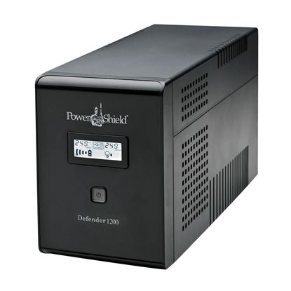 Picture of POWERSHIELD Defender 1200VA (720W) Line Interactive UPS, 3x NZ