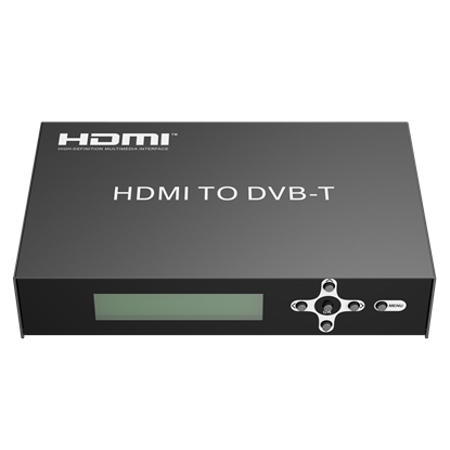 Picture of LENKENG HDMI to RF Digital Modulator with HDMI Loop Out Port.