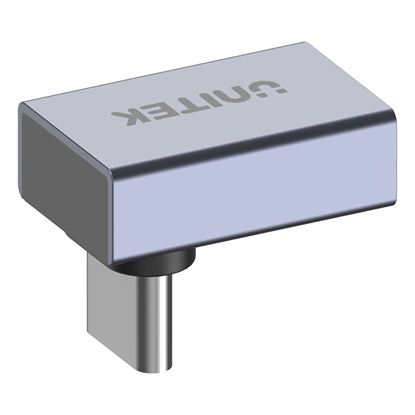 Picture of UNITEK USB-C 90 Degree Right Angle Adapter. Type-C Male to Female.