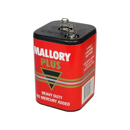 Picture of DURACELL Mallory 6V Battery. MN908 4LR25X