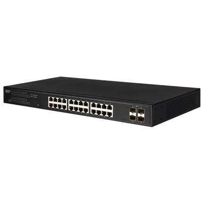 Picture of EDGECORE 28 Port Gigabit Web-Smart Ethernet Switch.