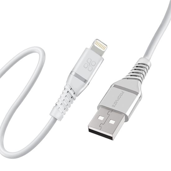 Picture of PROMATE 1.2m MFI Certified USB-A to Lightning Data & Charge Cable.