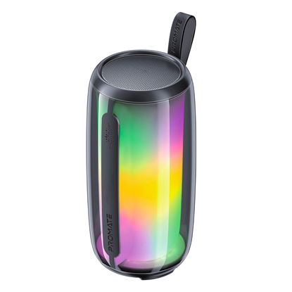 Picture of PROMATE 8W Wireless HD Bluetooth Portable Speaker with LED Lighting.