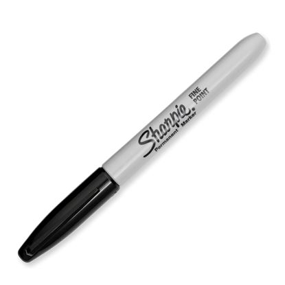 Picture of Sharpie Fine Point Permanent Marker Black - Blister  of 2