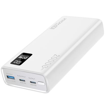 Picture of PROMATE 20000mAh Super Slim Smart Charging Power Bank with 20W Dual