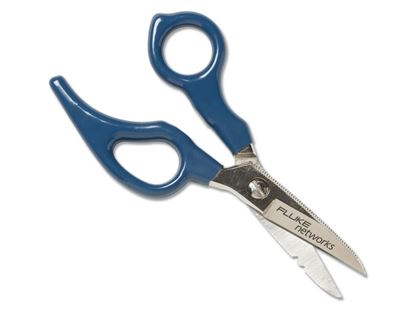 Picture of FLUKE NETWORKS D-Snips 6.25 Inch Electrician Scissors.