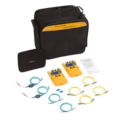 Picture of FLUKE NETWORKS Quad CertiFiber Pro Add-on Kit Modules and SC/LC TRCS.