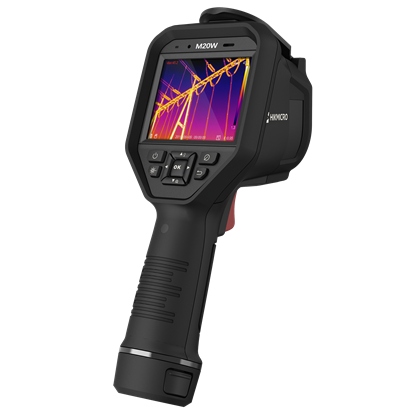 Picture of HIKMICRO M20W Handheld Wi-Fi Thermal Imaging Camera. 3.5" LCD