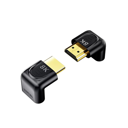 Picture of UNITEK 8K HDMI 90 & 270 Degree Right Angle Adapter with