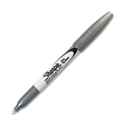 Picture of Sharpie S39013 Fine Silver (MOQ12) Metallic Permanent Marker Pen