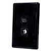 Picture of TRADESAVE 16A 2-Way Vertical 2 Gang PCU Switch. Black