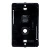 Picture of TRADESAVE 16A 2-Way Vertical 2 Gang PCU Switch. Black