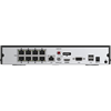 Picture of HILOOK 8-Channel 1U PoE 4K NVR with up to 8MP Recording & 4TB HDD.