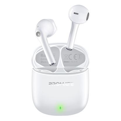 Picture of PROMATE In-Ear HD Bluetooth Earbuds with Intellitouch & 260mAh Charging