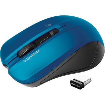 Picture of PROMATE Ergonomic Wireless Mouse with Ambidextrous Design.