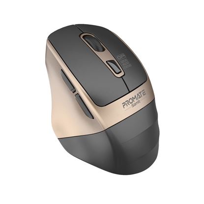 Picture of PROMATE Ergonomic Silent Click Wireless Mouse with up to 2200 DPI.