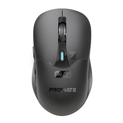 Picture of PROMATE Rechargeable Wireless Mouse with BT & RF Connectivity.