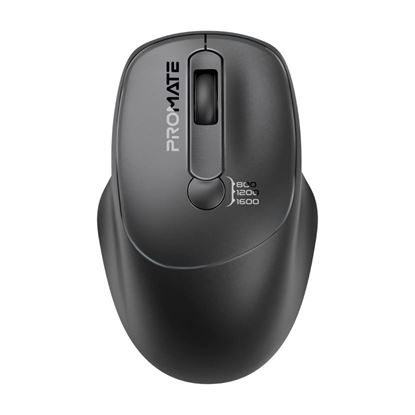 Picture of PROMATE EZGrip Ambidextrous Ergonomic Wireless Mouse.