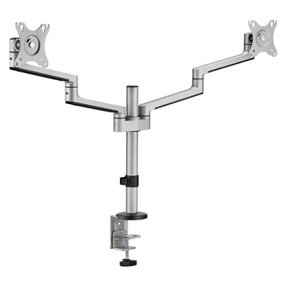 Picture of BRATECK 17"-32" Dual  Arm Premium Articulating Monitor Mount.