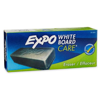 Picture of EXPO Block Whiteboard Eraser. Removes Markings Quickly & Easily.