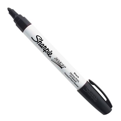 Picture of Sharpie 12-Pack Paint Oil -Based Medium Point Black Colour Marker