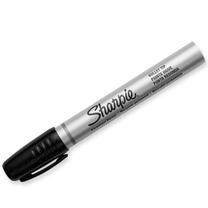 Picture of Sharpie  2-Pack Metal Permanent Marker with Durable Bullet Tip.